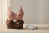 AURAFIT Jelly — leopardo marrón y leopardo rosa