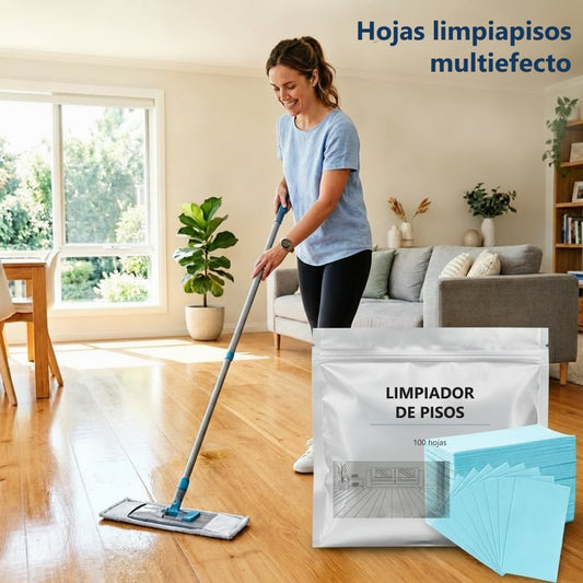 PisoMax Hojas Limpiapisos, bolsa de 100