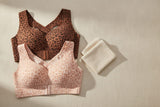 AURAFIT — leopardo marrón y leopardo rosa